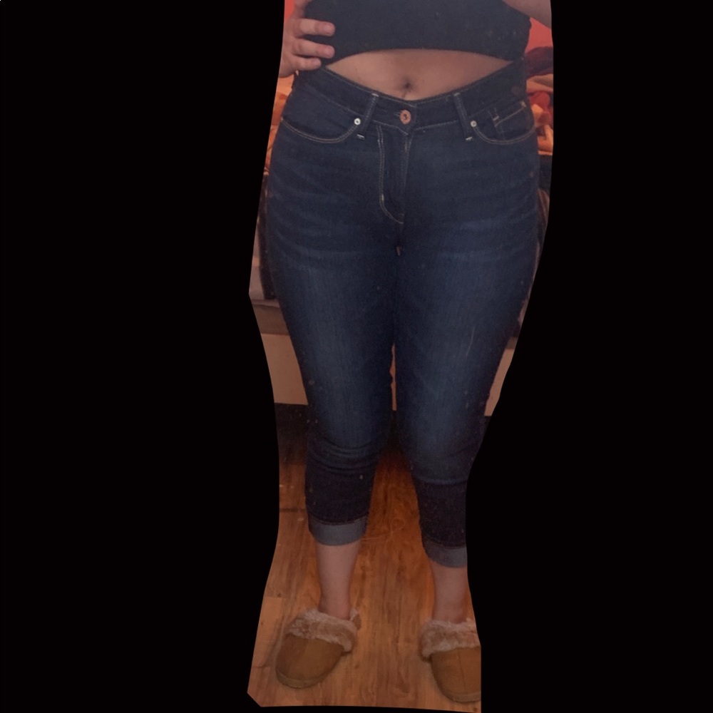 Levi cropped jeans
